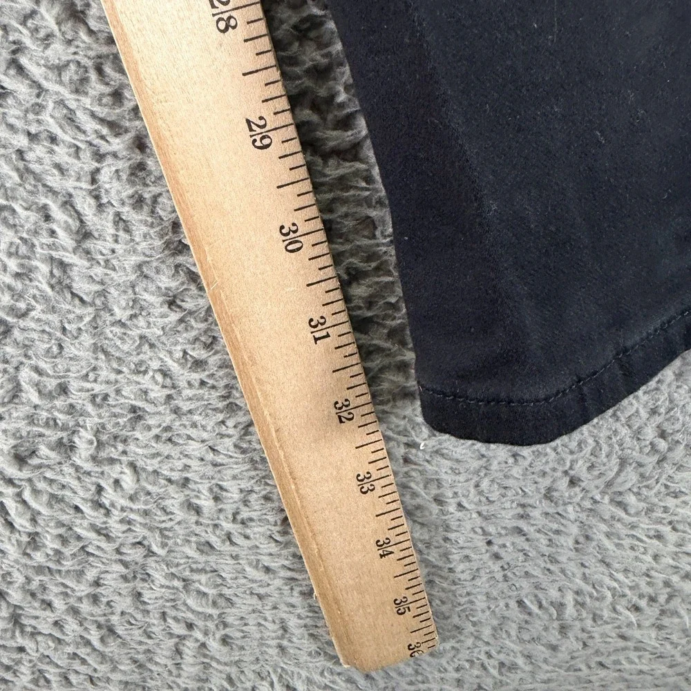 Banana Republic Jeans Men 36x34 Black Cotton Denim Straight Leg Workwear Stretch
